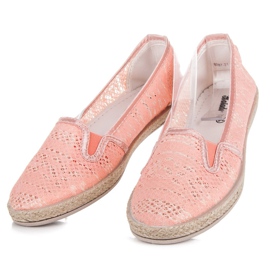Balada Spets Espadrilles Slip On orange 1