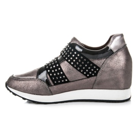 Kylie Rock Wedge Sneakers purpur 1