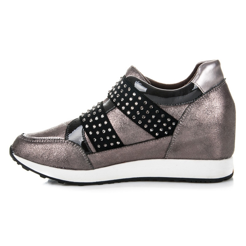 Kylie Rock Wedge Sneakers purpur 1