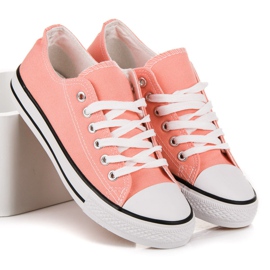 Powder Sneakers röd 2