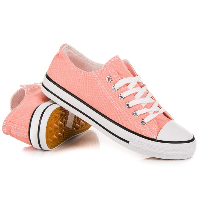 Powder Sneakers röd 1