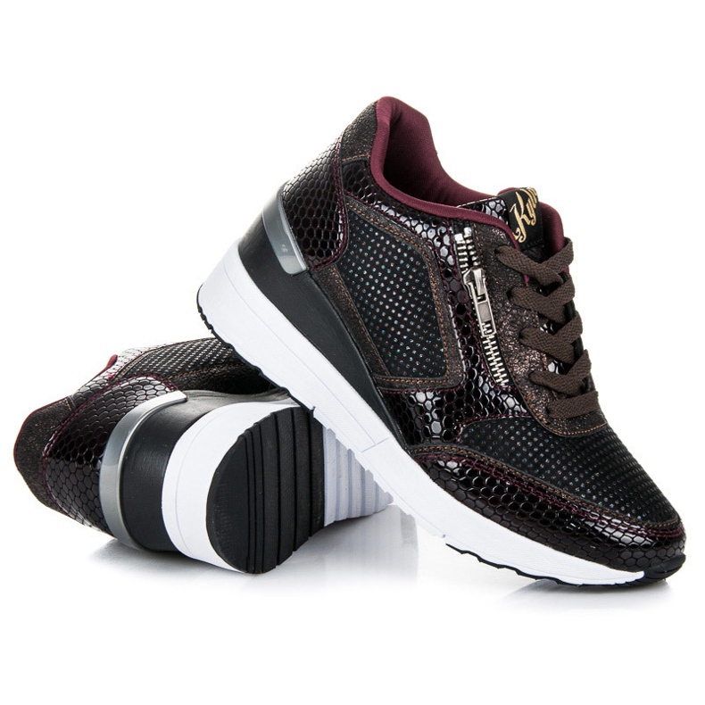 Kylie Sportskor på en kil mångfärgad 2