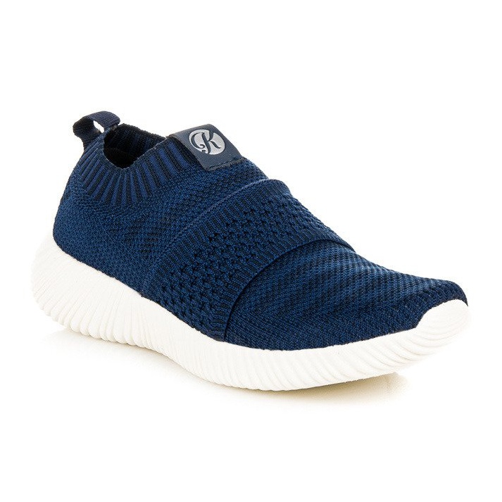 Kylie Slip-on textil sneakers blå 1