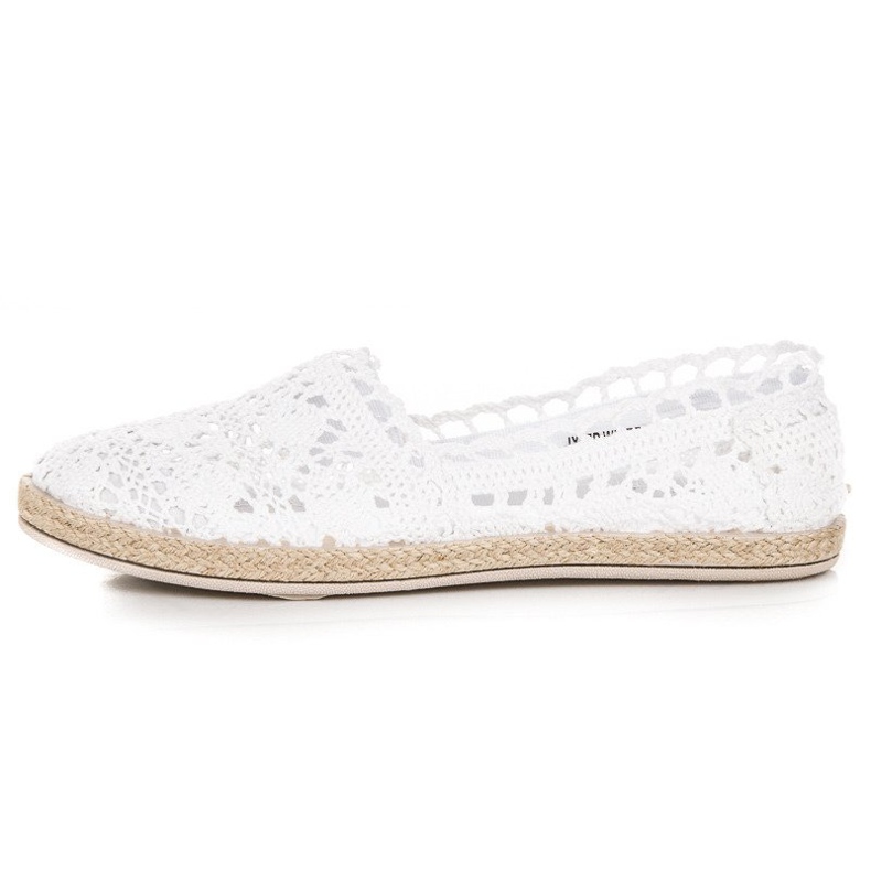 Seastar Vit spets Espadrilles 2
