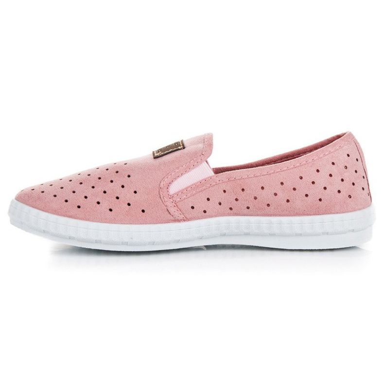 Mckeylor Openwork sneakers rosa 2