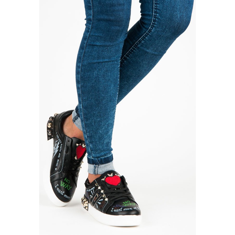 Seastar Svarta mode sneakers 2