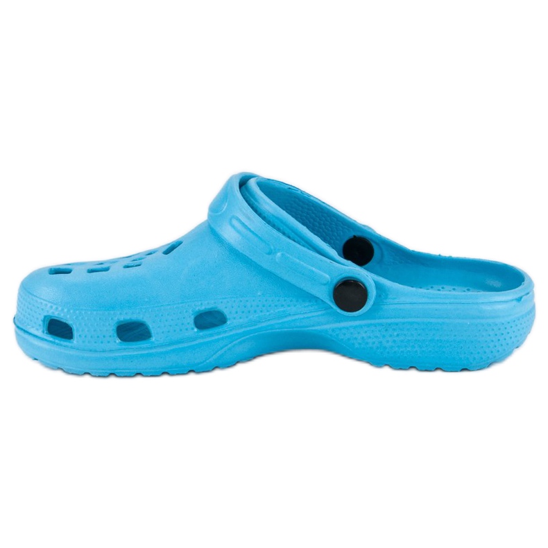 Blå trädgårdstofflor 1