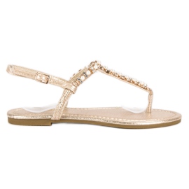 Comer Japanska sandaler gul 1