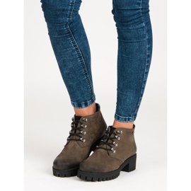 Casual VINCEZA stövlar grön 1