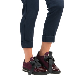 Filippo Eleganta sneakers purpur röd 2