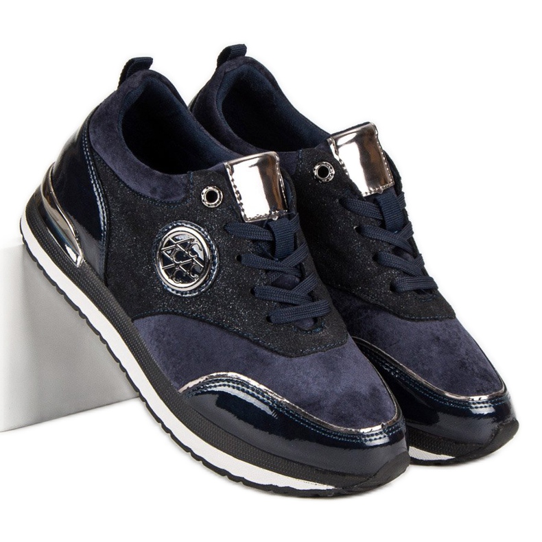 Aclys Knutna sportskor blå mångfärgad 2