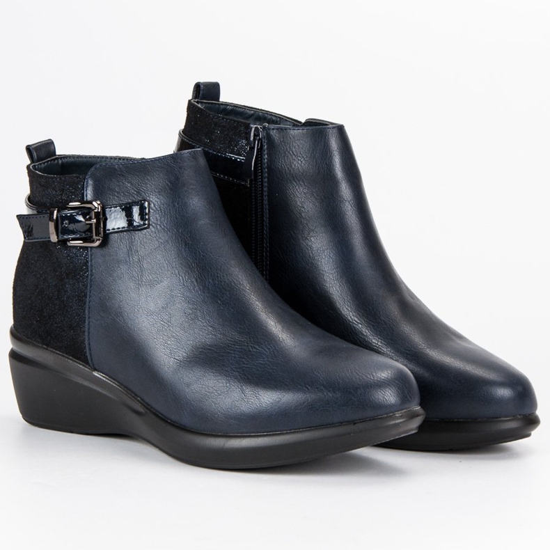 Kylie Bekväma marinblå stövlar med isolering 1