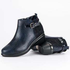 Kylie Bekväma marinblå stövlar med isolering 2