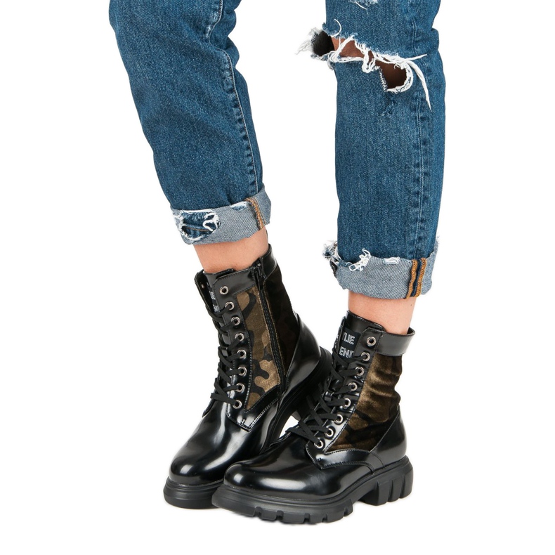 Kylie Glany Moro stövlar svart 2