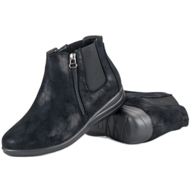 Kylie Svarta stövlar på en dragkedja 2