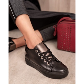 Mckeylor Sportskor svart gul 1