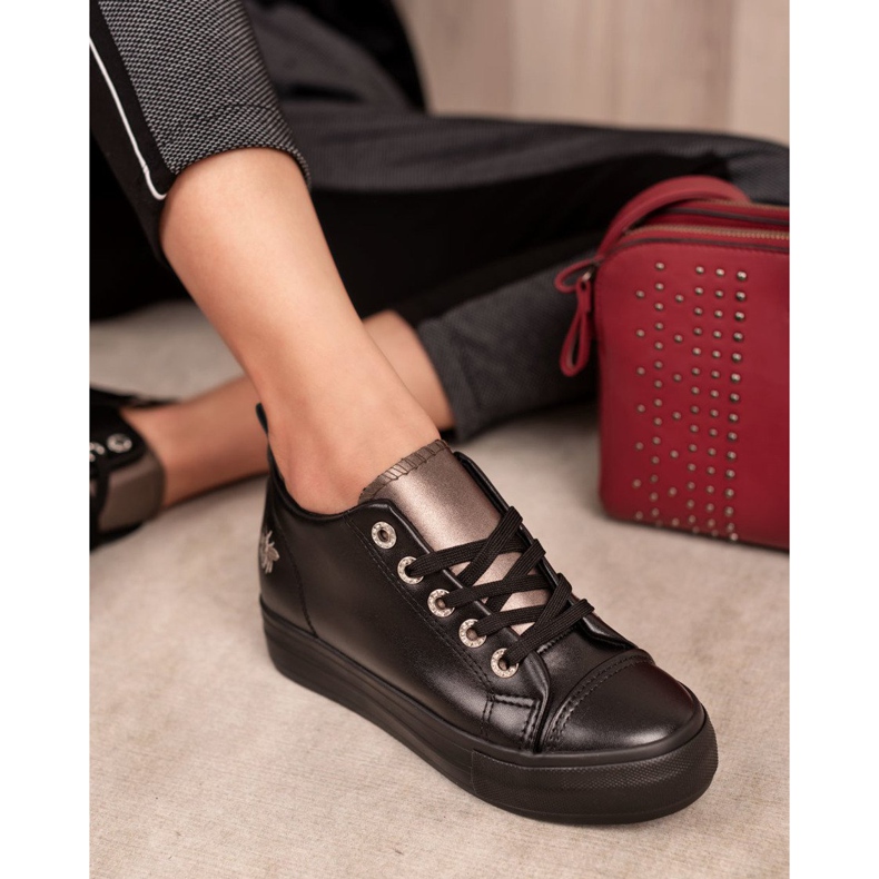 Mckeylor Sportskor svart gul 1