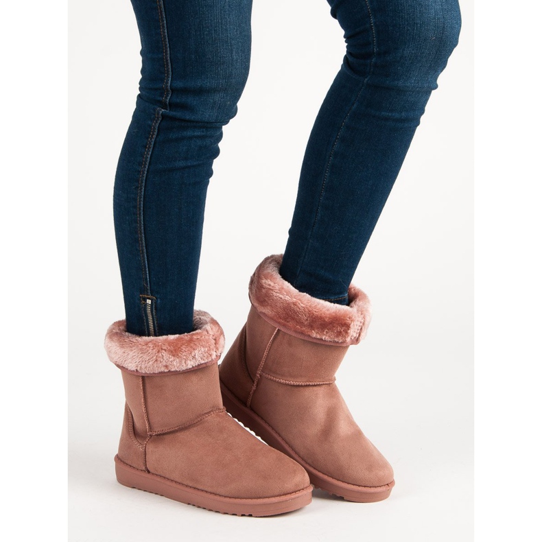 Klassisk Mukluki rosa 1