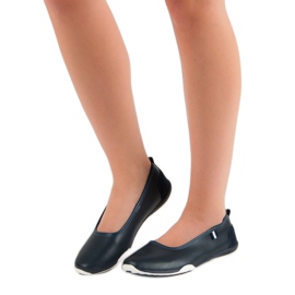 Vinceza Mckeylor ballerinor blå 1