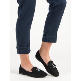 Small Swan Glitter loafers svart 1