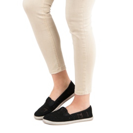 MCKEYLOR Lace Slipons svart 1