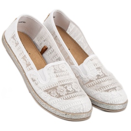 MCKEYLOR Lace Slipons vit 2