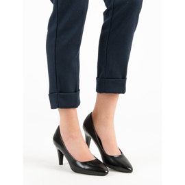 Vinceza Klassiska svarta pumpar 2