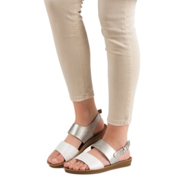 Bekväma VINCEZA sandaler grå 2