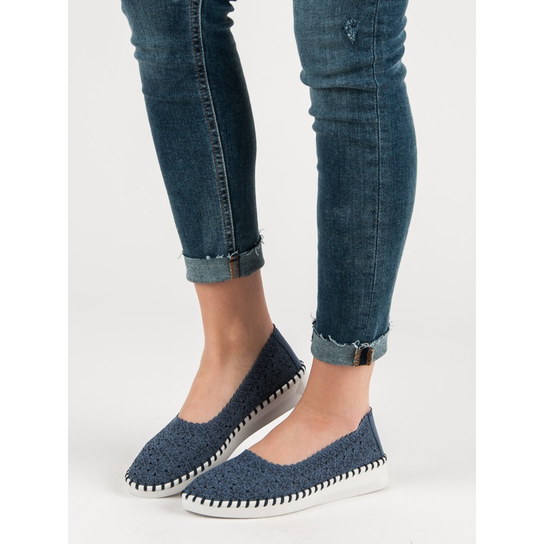 Filippo Ballerina i blommor blå 1