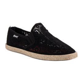 Mckeylor Lace Black Slipons svart 1