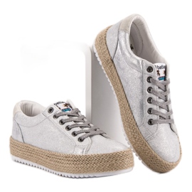 Betler Moderiktiga Espadrilles -sneakers grå 2