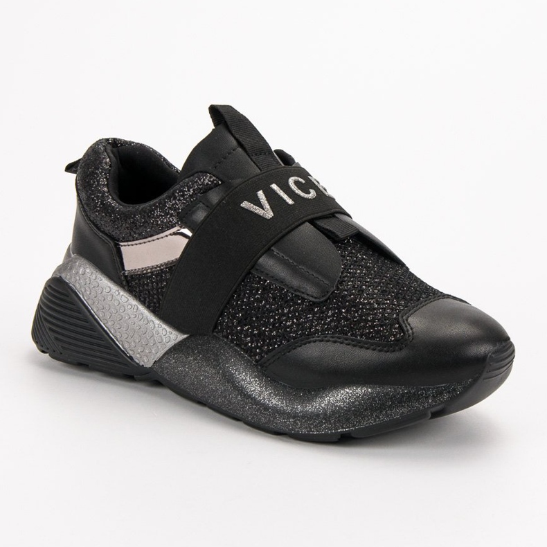 VICES Slip-On sportskor svart 1