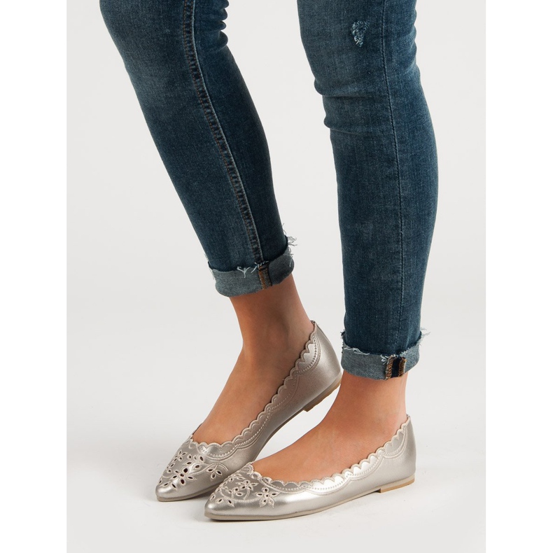 Ballerina I Spitz VICES grå 2