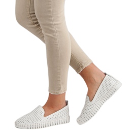 Filippo White Leather Lords vit 2