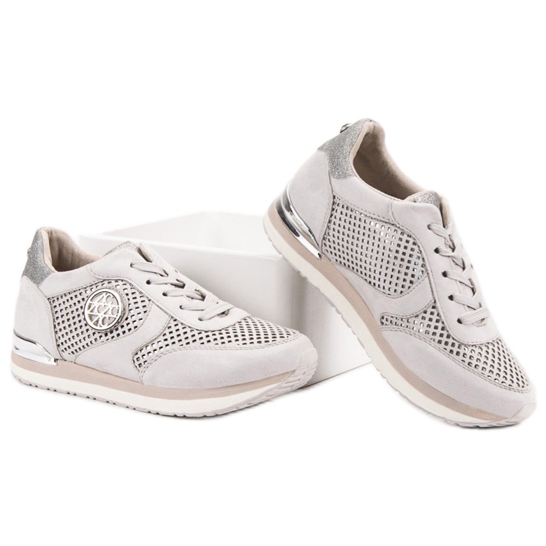 Aclys Openwork sportskor grå 1