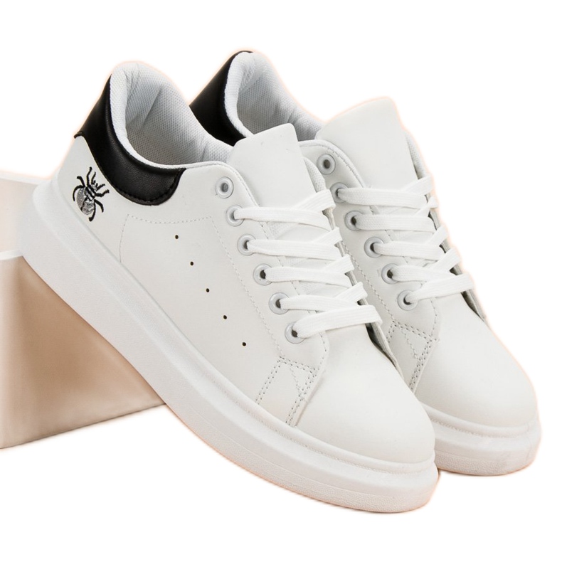 Kylie Trendiga sportskor vit 1