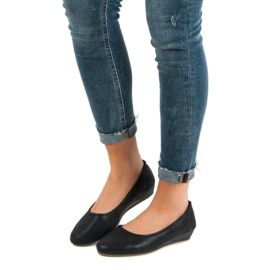 Vinceza Bekväma ballerinor svart 1