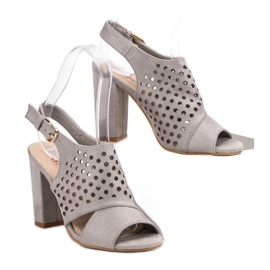 Seastar Openwork byggda sandaler grå 2