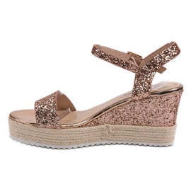 Seastar Bekväma kile sandaler gul 1