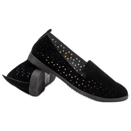 Black Openwork Lords svart 1