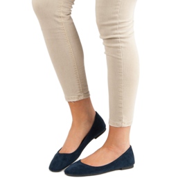 Primavera Klassiska marinblå ballerinor 1