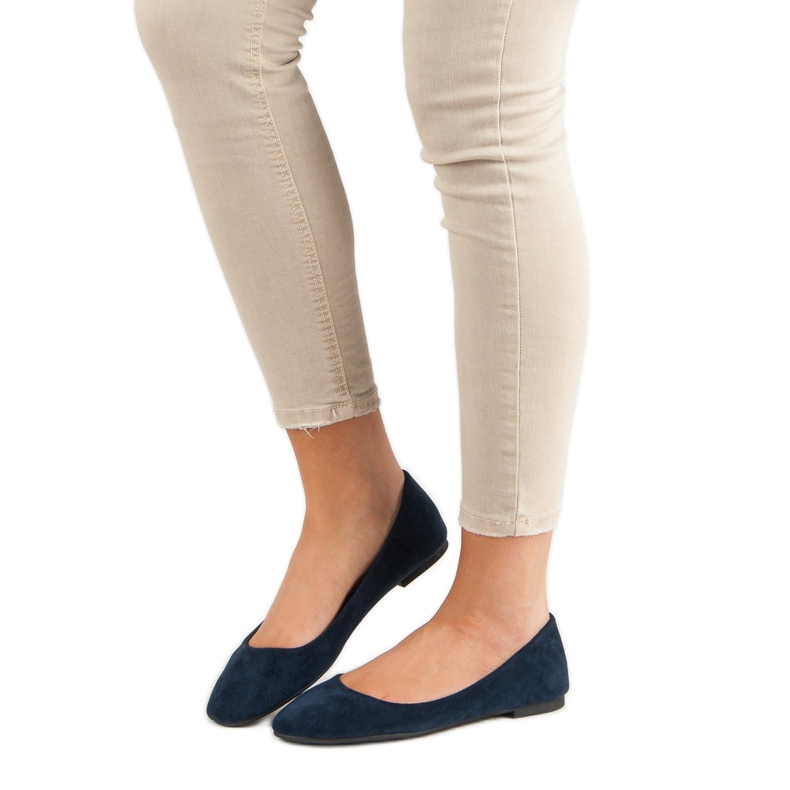 Primavera Klassiska marinblå ballerinor 1