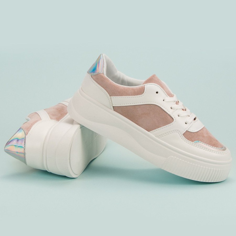 Seastar Trendiga Creepers vit rosa 1