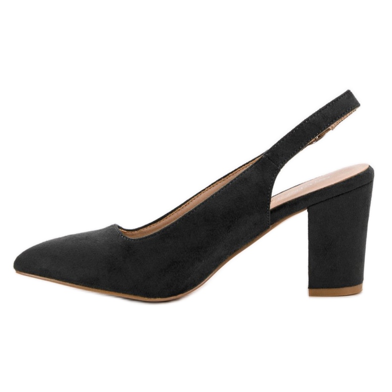 VINCEZA mocka pumpar svart 1