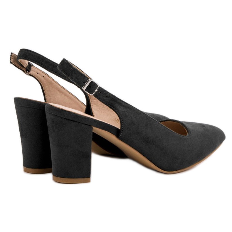 VINCEZA mocka pumpar svart 2