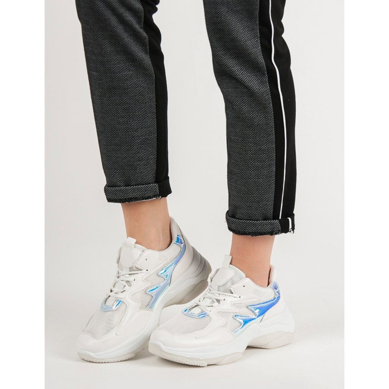 Kayla Vita sneakers med Holo -effekt 1