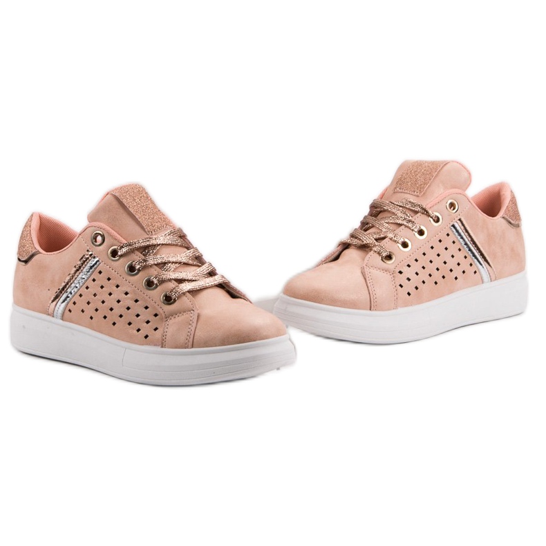 Trendiga sportskor rosa 1