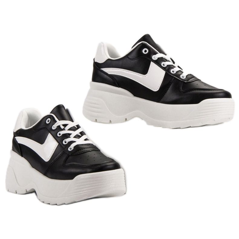 Kylie Sneakers på plattformen svart 2