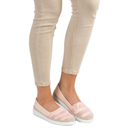 SHELOVET Textil Espadrilles rosa 2