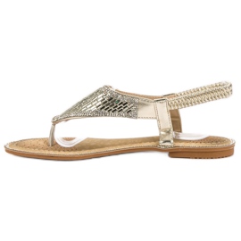 Encor Gyllene japanska sandaler 1